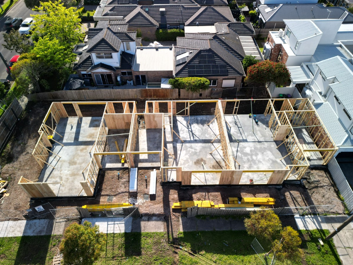 House Frame Initial Stages