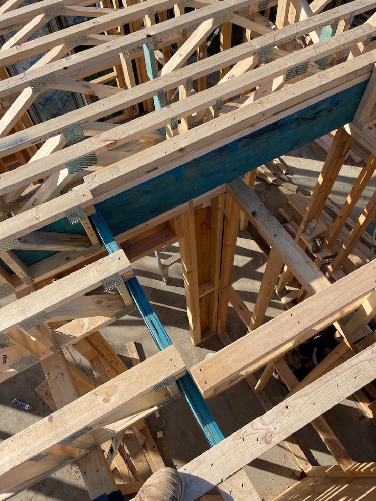 Straightening and final fixings