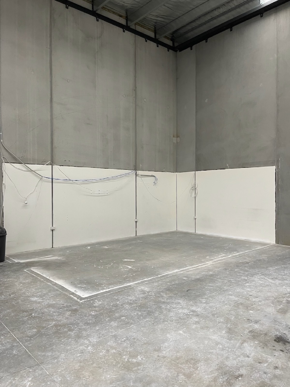 Strip out area marked and isolated