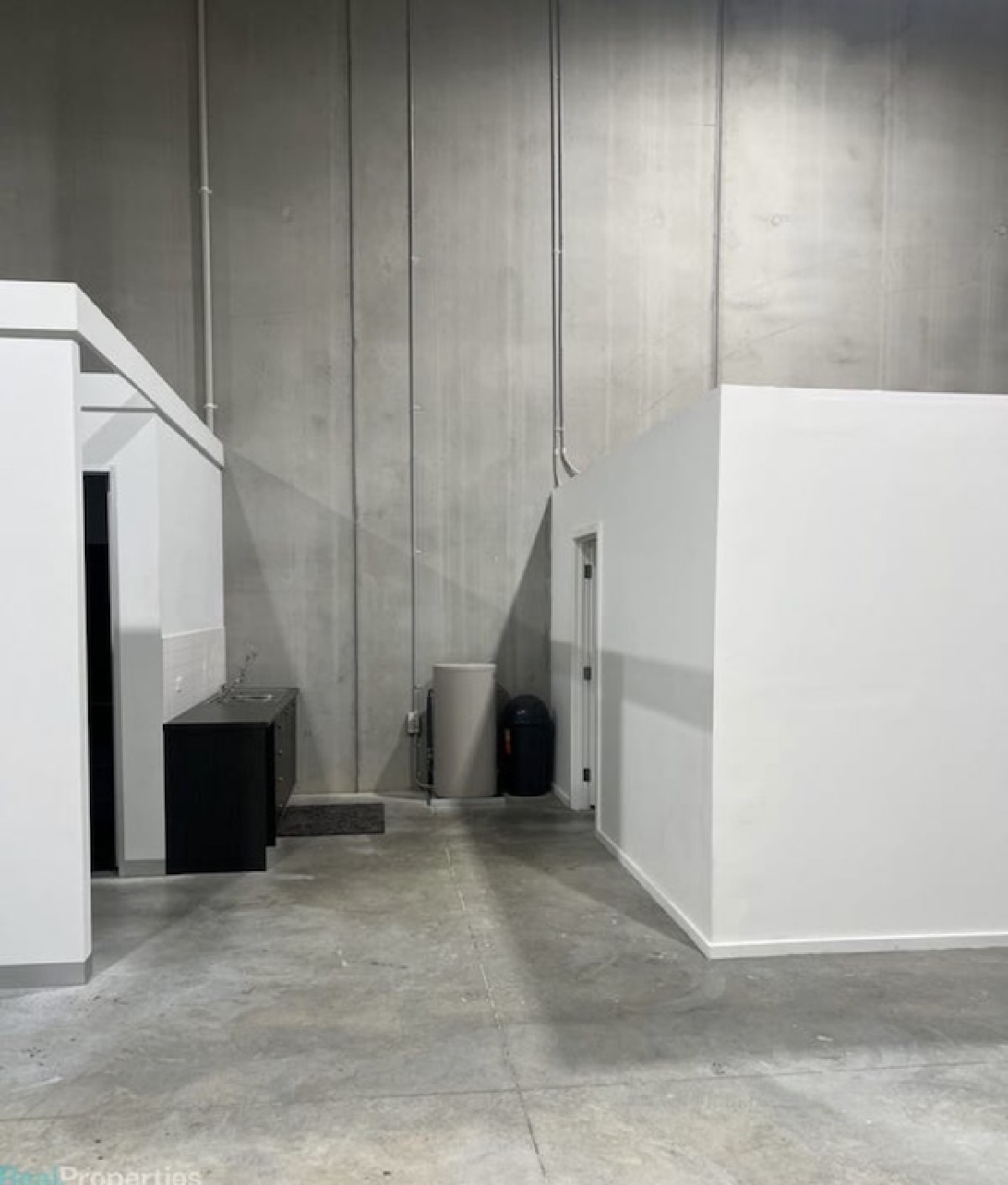 Warehouse cleared and ready for build